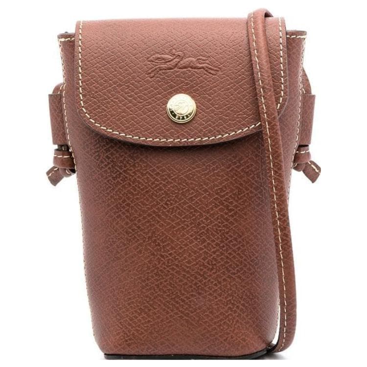 Сумка для телефона Longchamp Épure 9 Brown - изображение 1