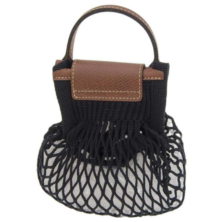 Сумка Longchamp Le Pliage Filet 17 Black - изображение 3