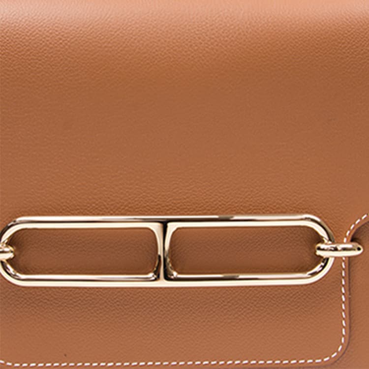 Сумка через плечо HERMES Roulis 23 Evercolor 37 Gold - изображение 5