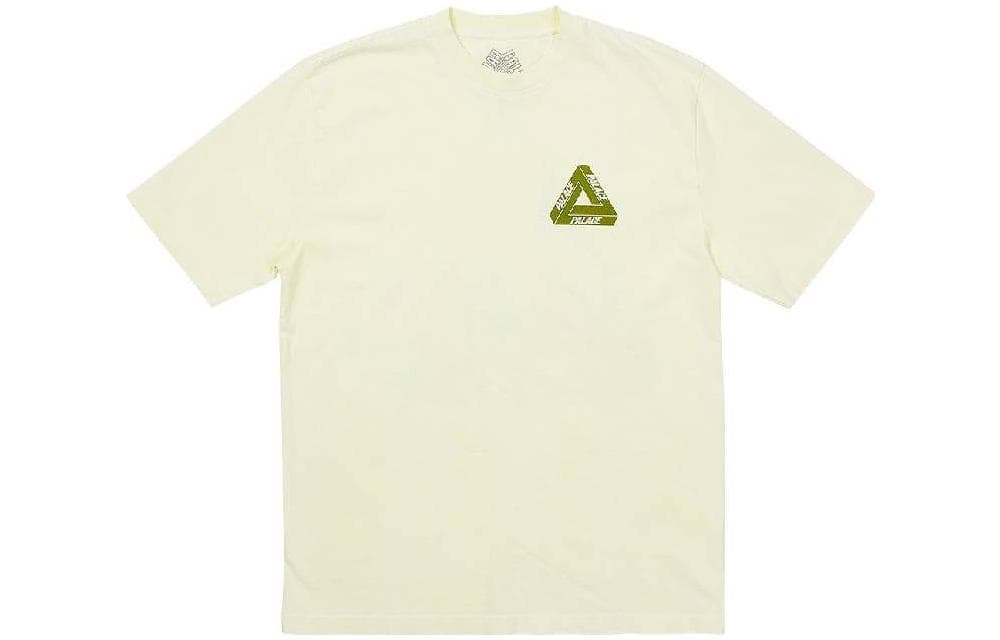 Футболка PALACE SS23 Reacto Tri-ferg T-shirt Yellow LogoT - изображение 3