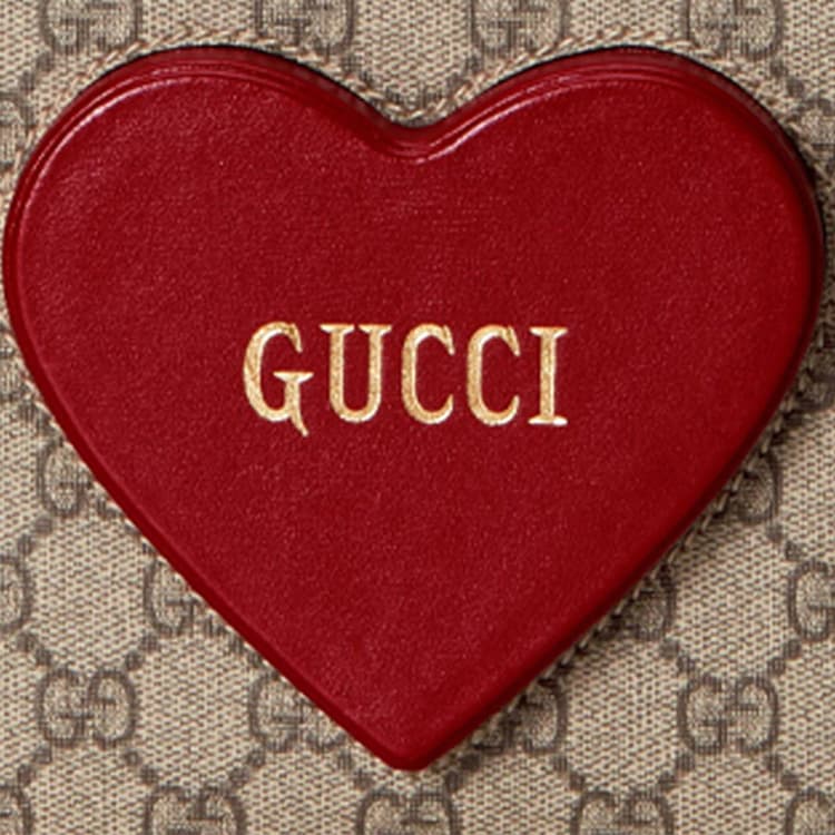 Сумка через плечо Gucci Valentine's Series Mini Crossbody Bag - изображение 8