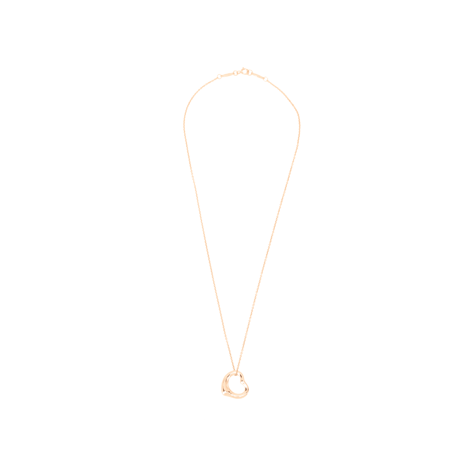 Ожерелье Tiffany & Co. Elsa Peretti Open Heart Necklace - изображение 2
