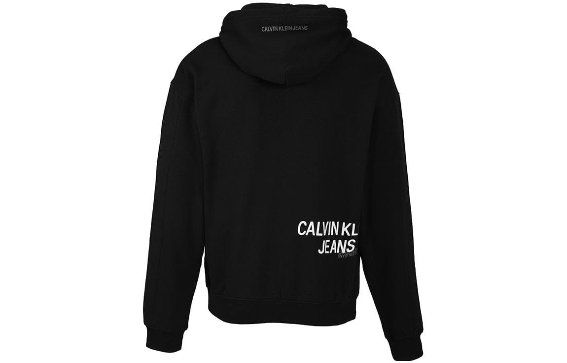 Худи Calvin Klein Logo Hoodie Black - изображение 2