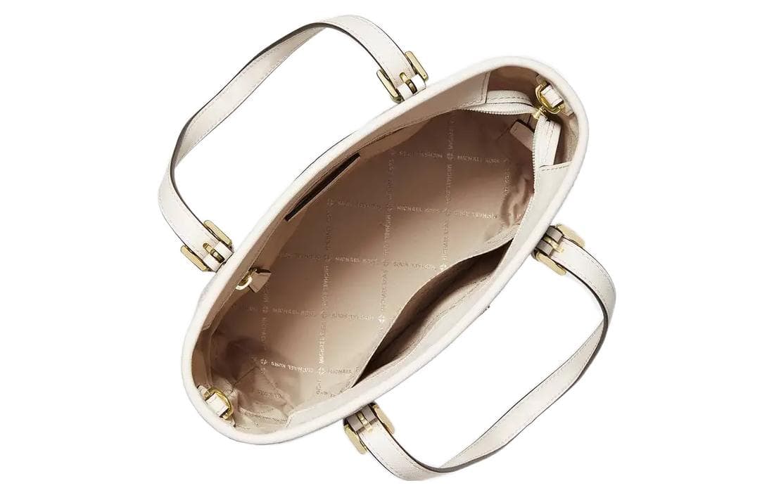 Сумка Michael Kors Jet Set Cream White - изображение 5