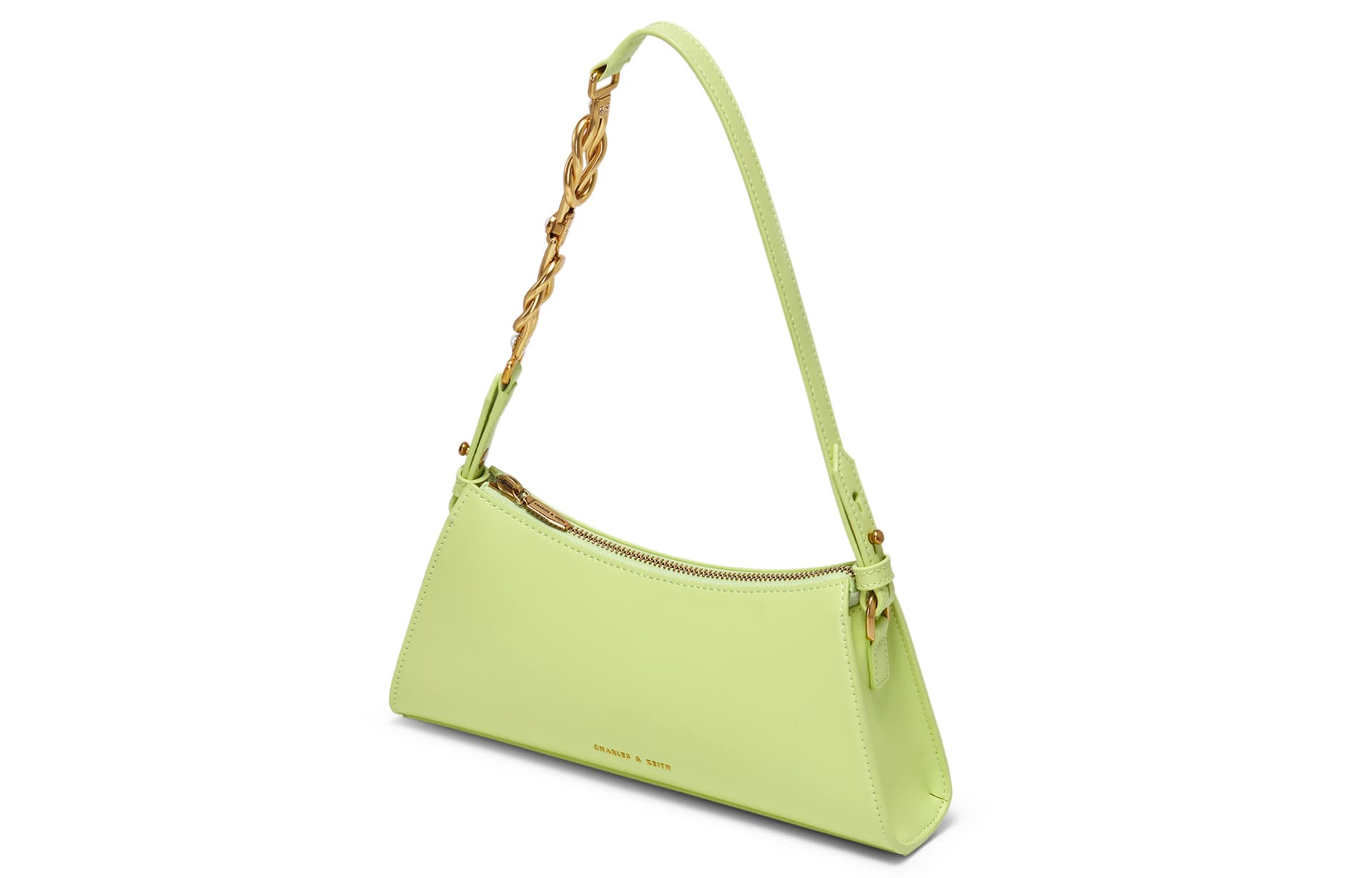Мини-сумка CHARLESKEITH ChalkBlackLime - изображение 3
