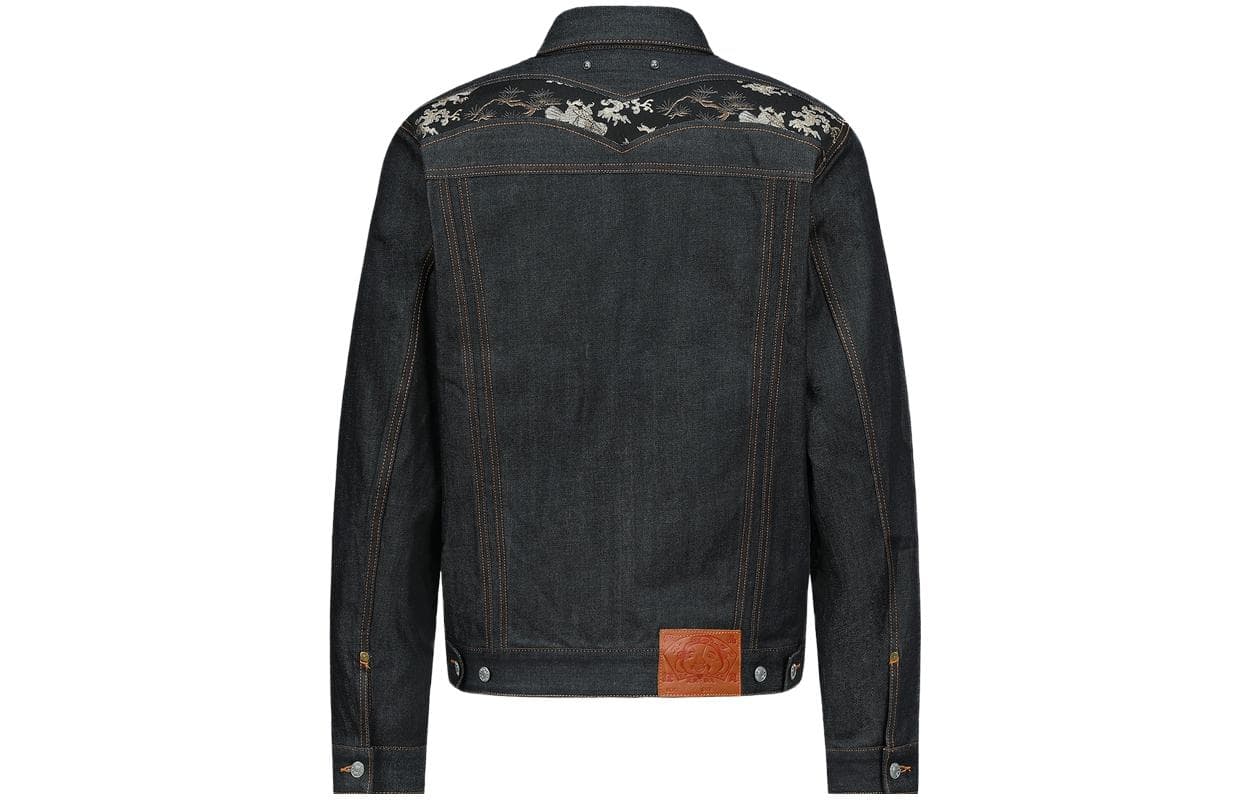 Джинсовая куртка EVISU SS23 Logo - изображение 2