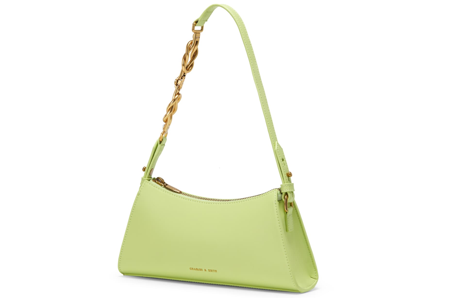 Мини-сумка CHARLESKEITH ChalkBlackLime - изображение 2