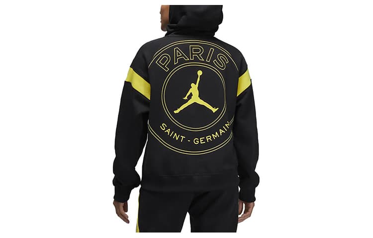 Худи Jordan Paris Saint-Germain Hoodie Black - изображение 4