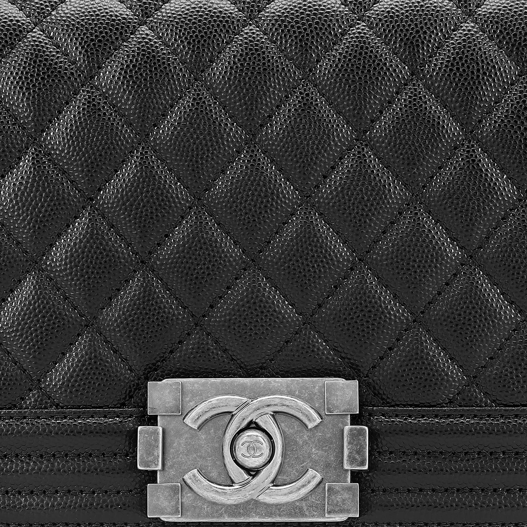 Сумка через плечо Chanel Le Boy Black - изображение 6
