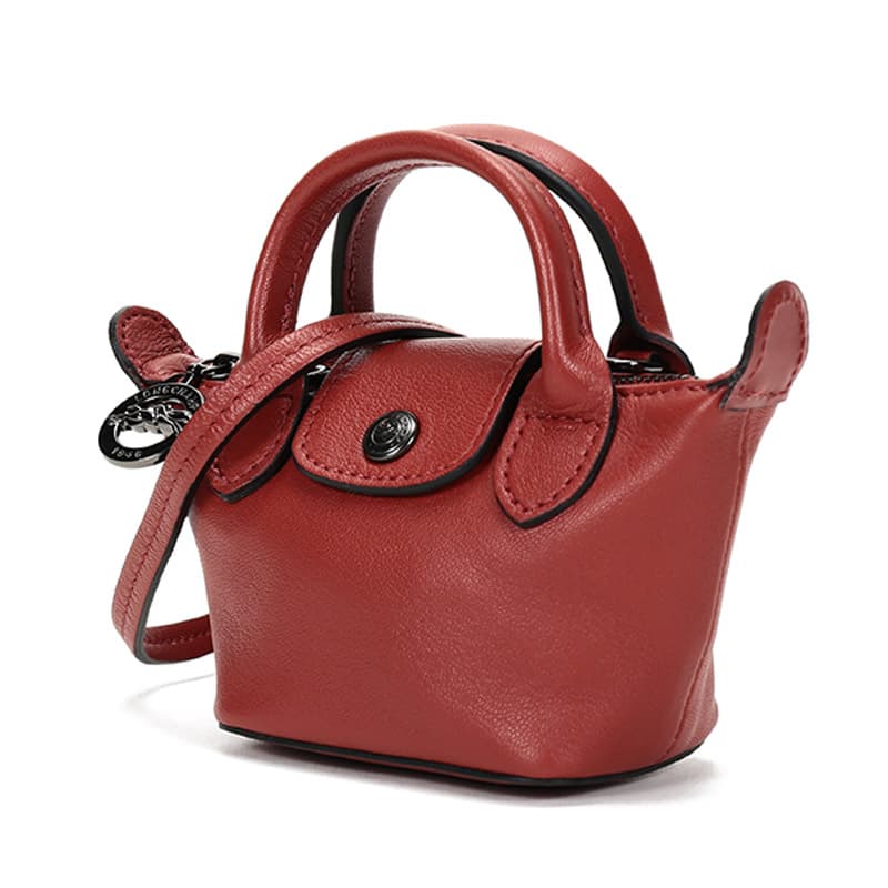 Сумка LONGCHAMP Le Pliage Cuir Mini - изображение 2