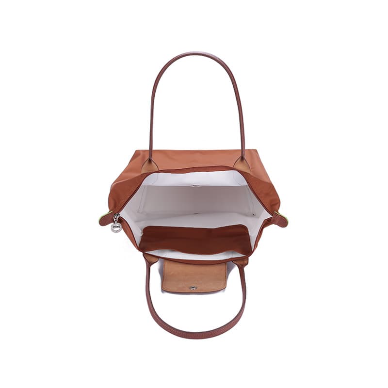 Мини-сумка LONGCHAMP Le Pliage Green 28 Brown - изображение 6