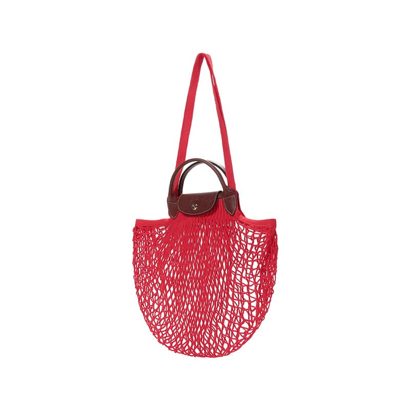 Сумка Longchamp Le Pliage Filet Red - изображение 2