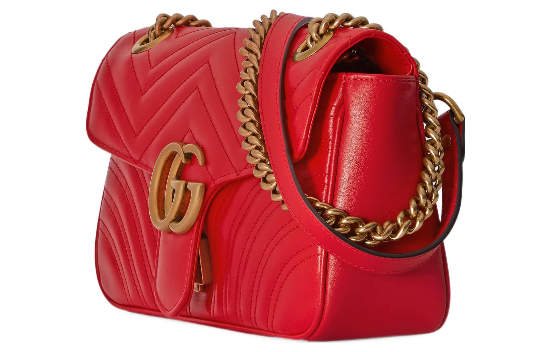 Сумка Gucci GG Marmont Small Red - изображение 2
