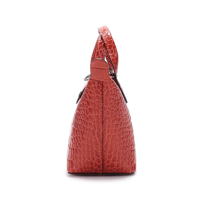 Сумка Longchamp Le Pliage Cuir XS Orange - изображение 3