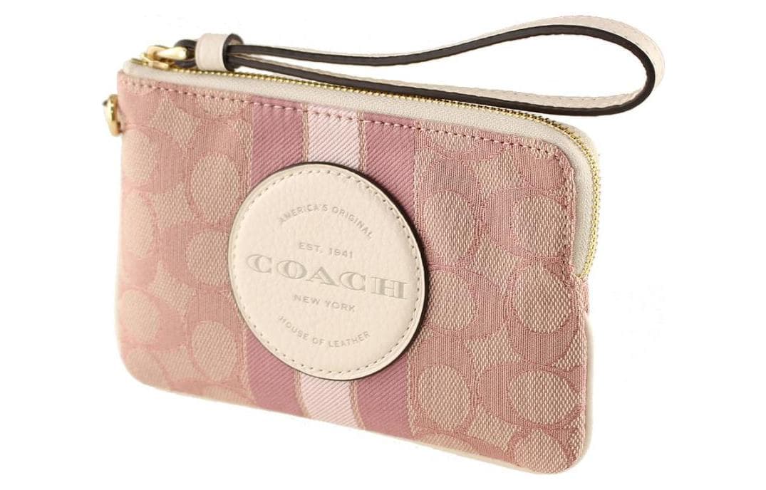 Сумка COACH Boxed Wristlet Small Pink - изображение 3