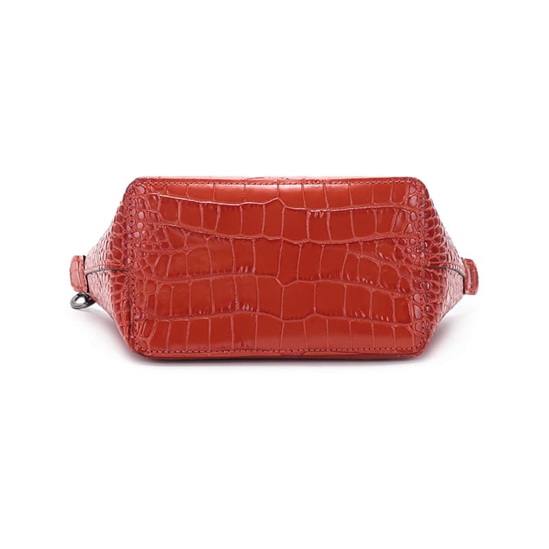 Сумка Longchamp Le Pliage Cuir XS Orange - изображение 6