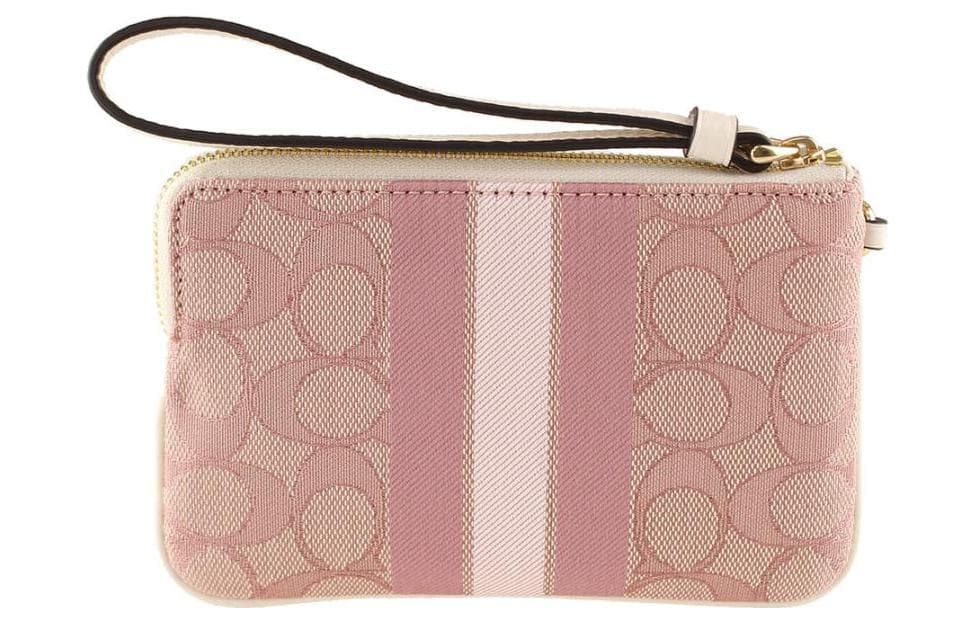 Сумка COACH Boxed Wristlet Small Pink - изображение 4