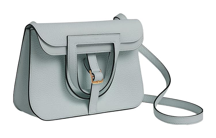 Сумка HERMES Halzan 25 Clemence 08 Bleu Pale - изображение 2