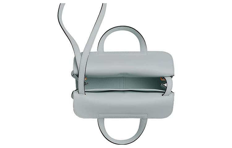 Сумка HERMES Halzan 25 Clemence 08 Bleu Pale - изображение 4