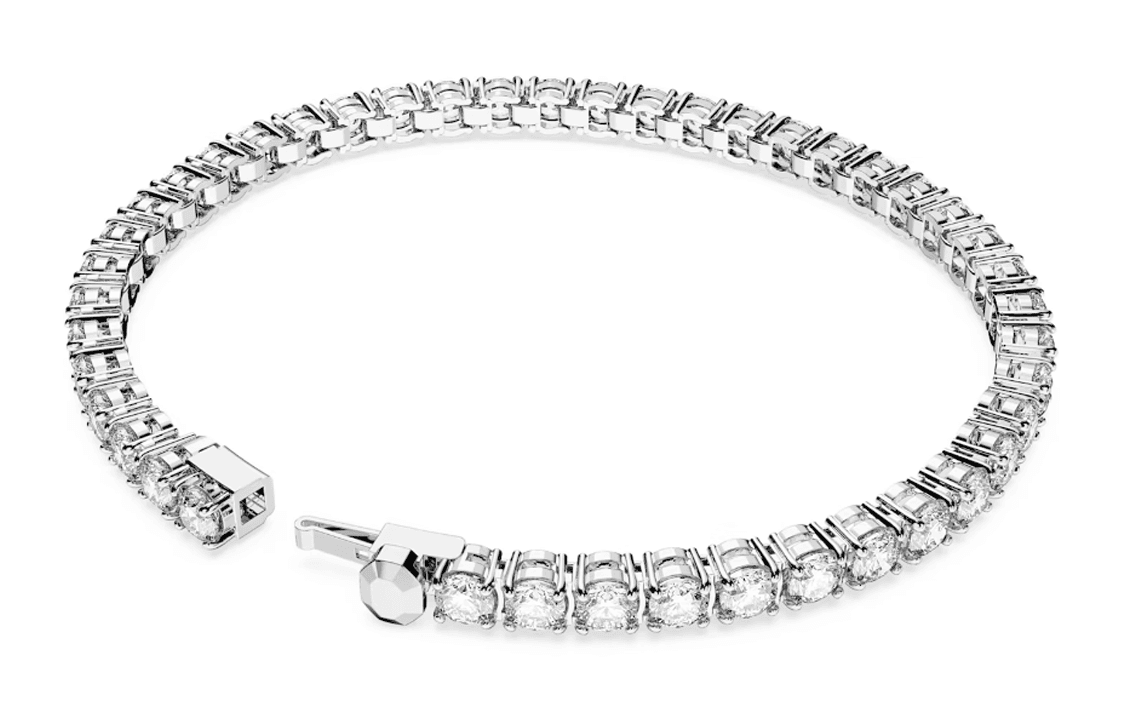 Браслет Swarovski Matrix Tennis Bracelet Silver - изображение 3