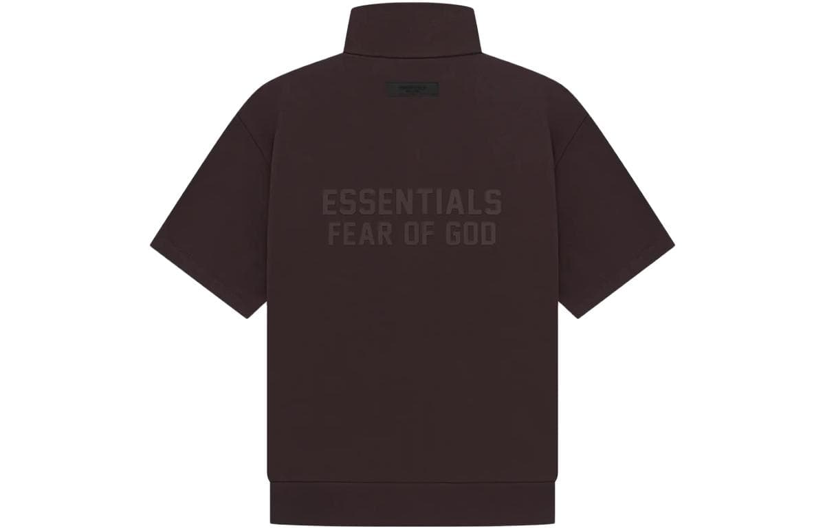 Худи Fear of God Essentials Drop2 SS23 LS Halfzip 34 Sleeve Shirt Off-Black - изображение 2