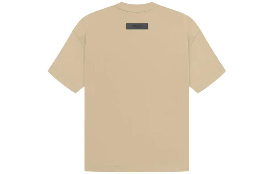 Футболка Fear of God Essentials Drop2 SS23 Kids Essentials SS Tee Sand LogoT - изображение 2