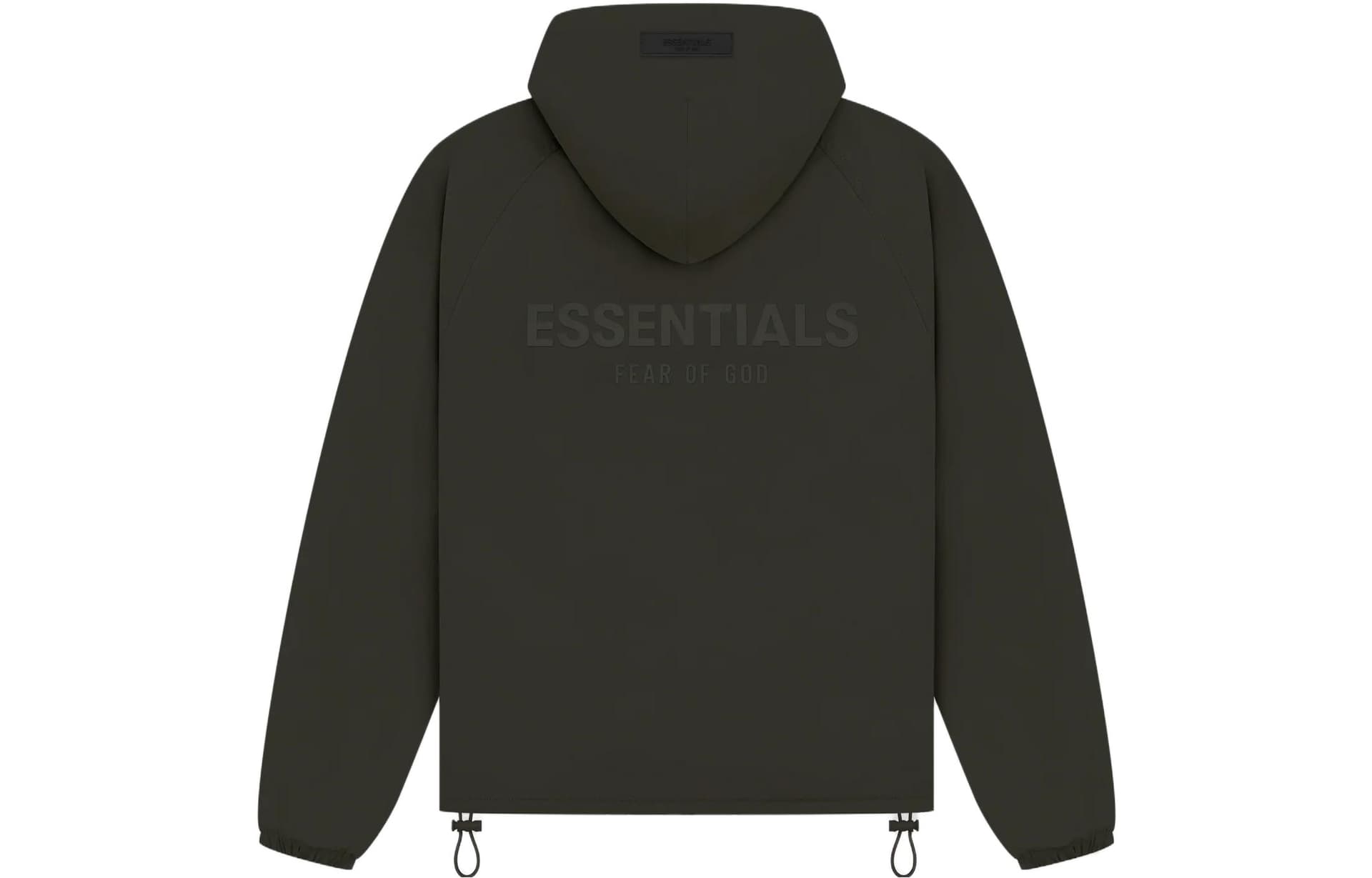 Fear of God Essentials Drop2 SS23 Kids Fullzip Jacket Off Black - изображение 2