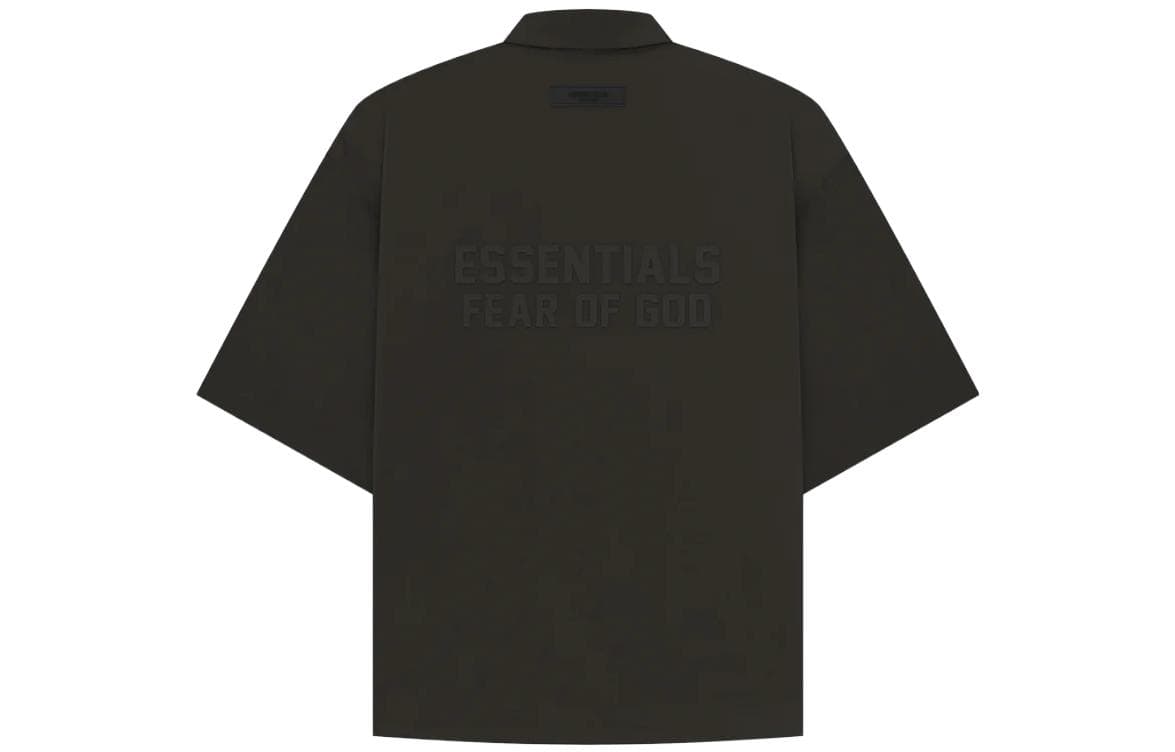 Рубашка Fear of God Essentials Drop2 SS23 LS SS Nylon Shirt Off-Black - изображение 2