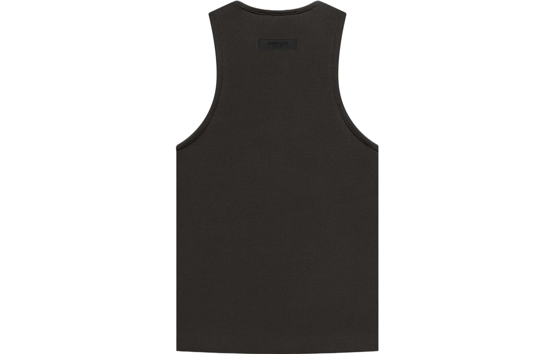 Майка Fear of God Essentials Drop2 SS23 Womens Waffle Tank off black - изображение 2