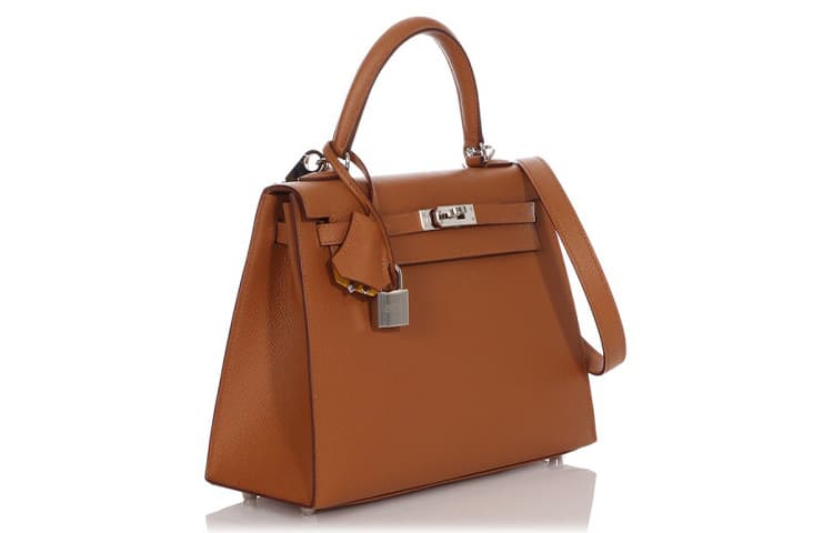 Сумка HERMES Kelly 25 Epsom 37 Gold - изображение 3