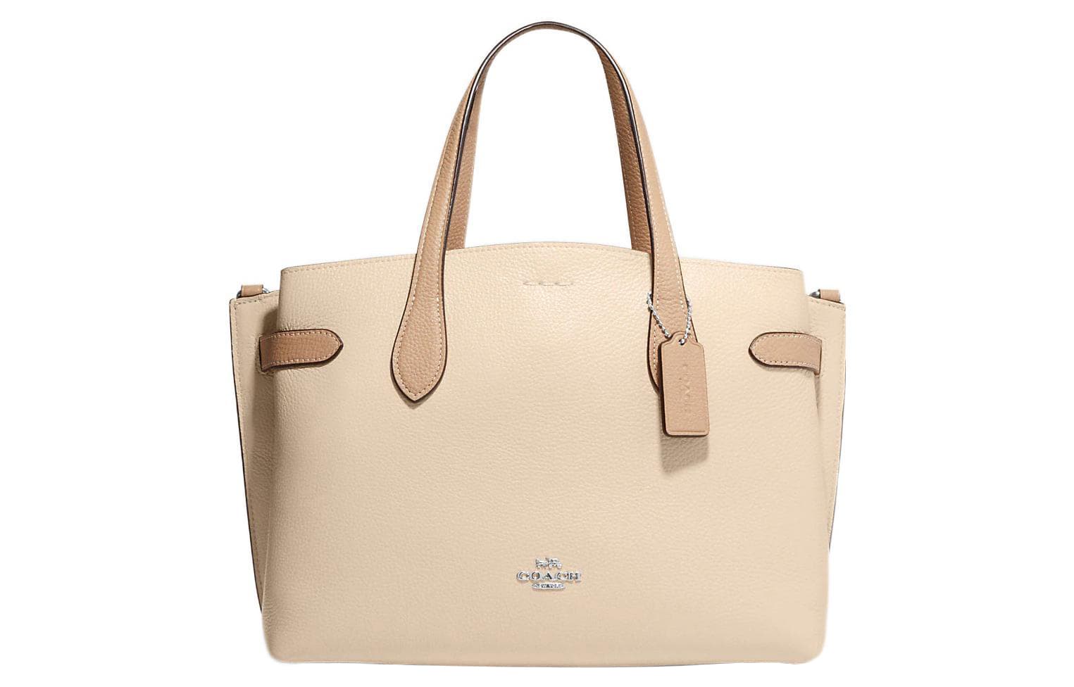 Сумка COACH Hanna 30 Ivory - изображение 1
