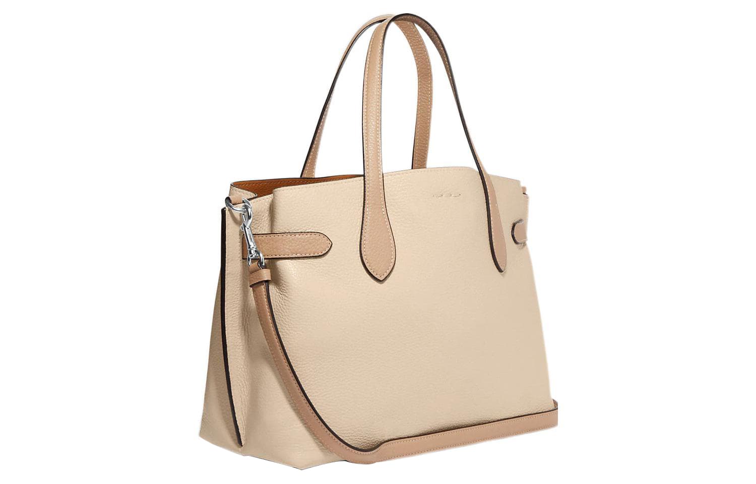 Сумка COACH Hanna 30 Ivory - изображение 2