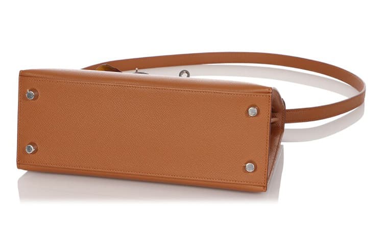 Сумка HERMES Kelly 25 Epsom 37 Gold - изображение 5
