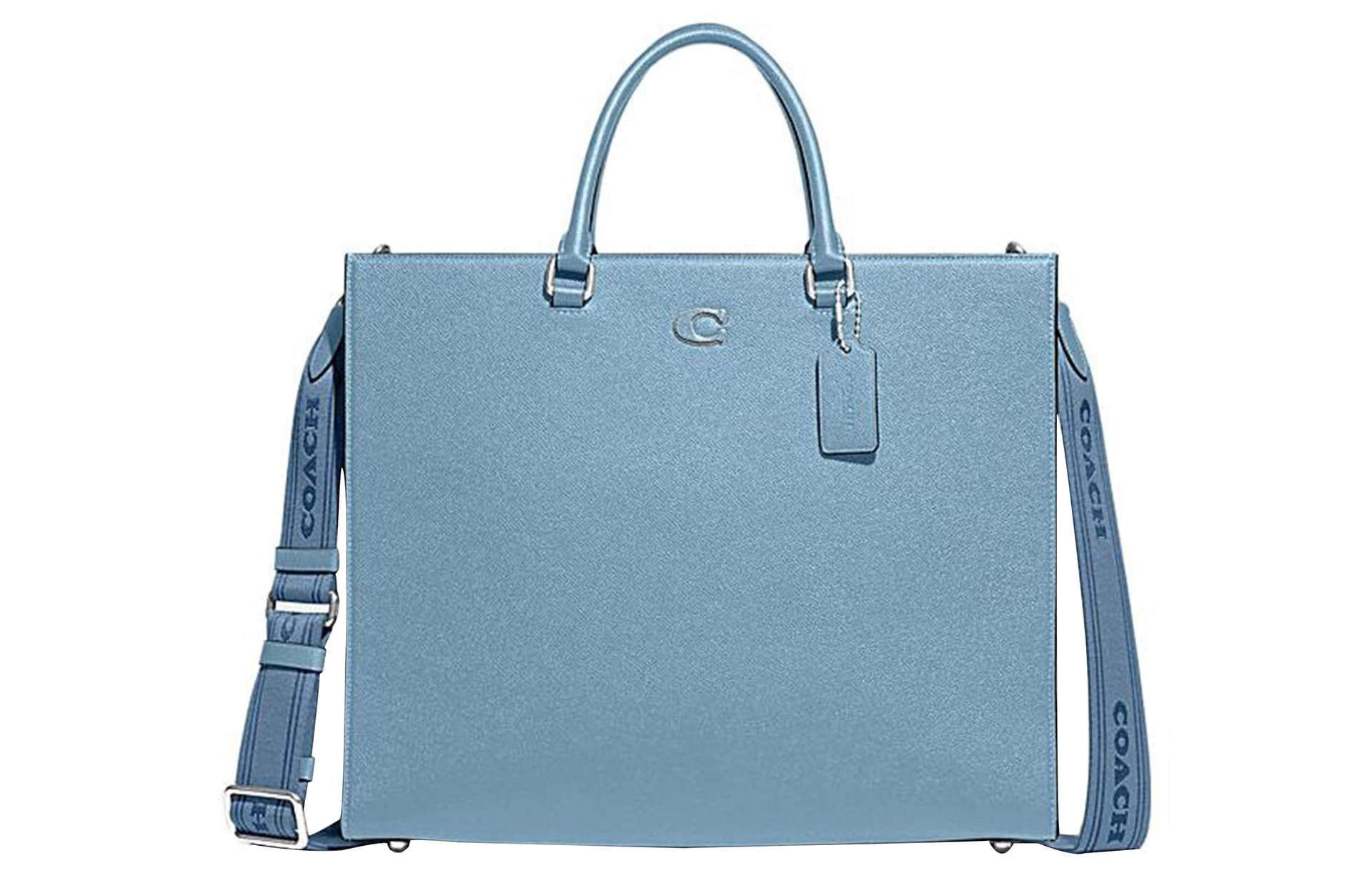Сумка COACH Canvas Tote Bag Light Blue - изображение 1