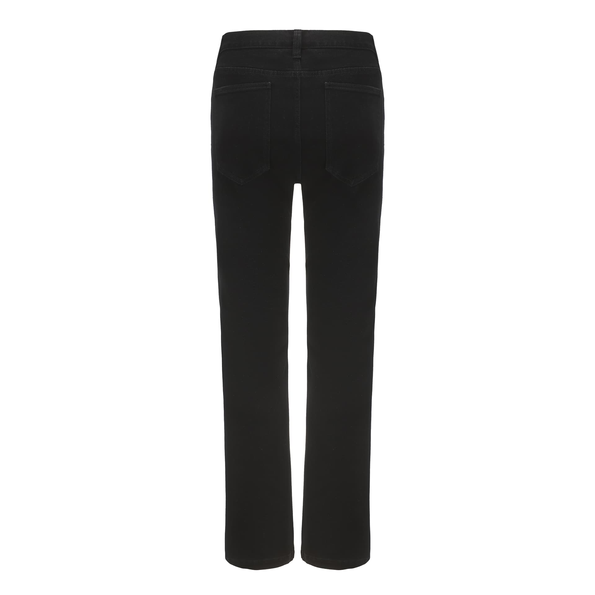 Штаны COLDSTONE Black Flared Jeans - изображение 2