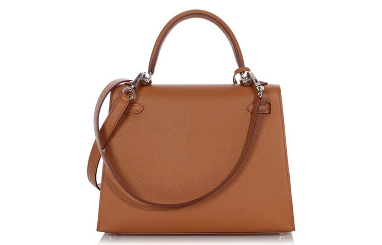 Сумка HERMES Kelly 25 Epsom 37 Gold - изображение 4