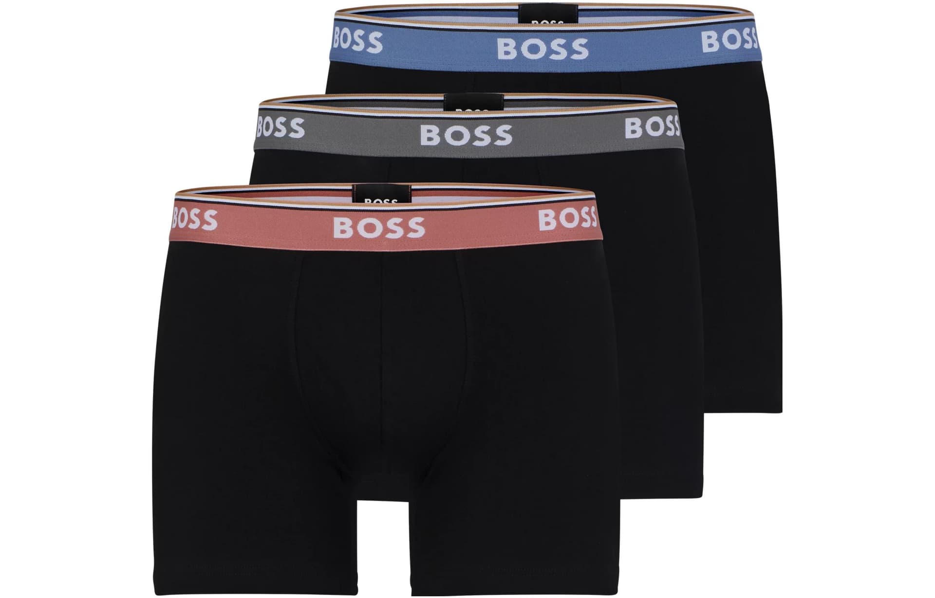 Трусы HUGO BOSS SS23 Logo 3 - изображение 1