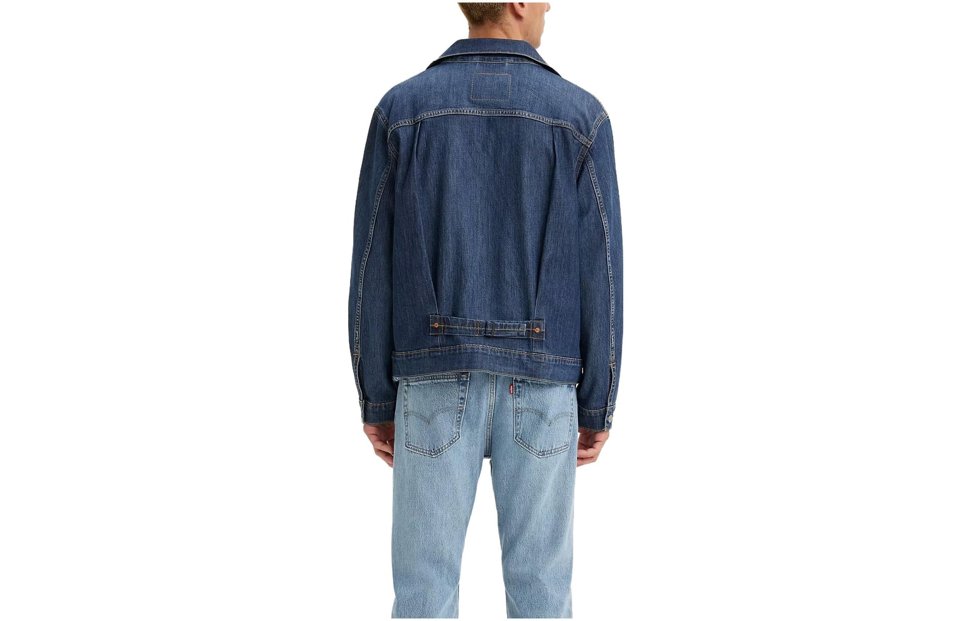 Джинсовая куртка Levis Denim Jacket Navy - изображение 3