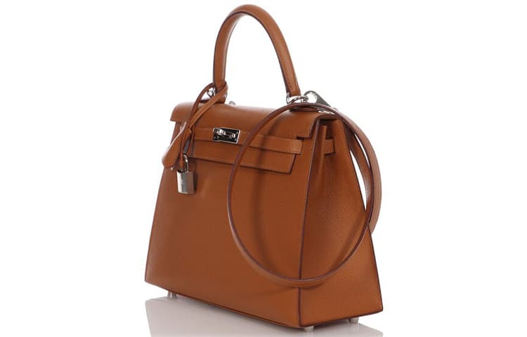 Сумка HERMES Kelly 25 Epsom 37 Gold - изображение 2