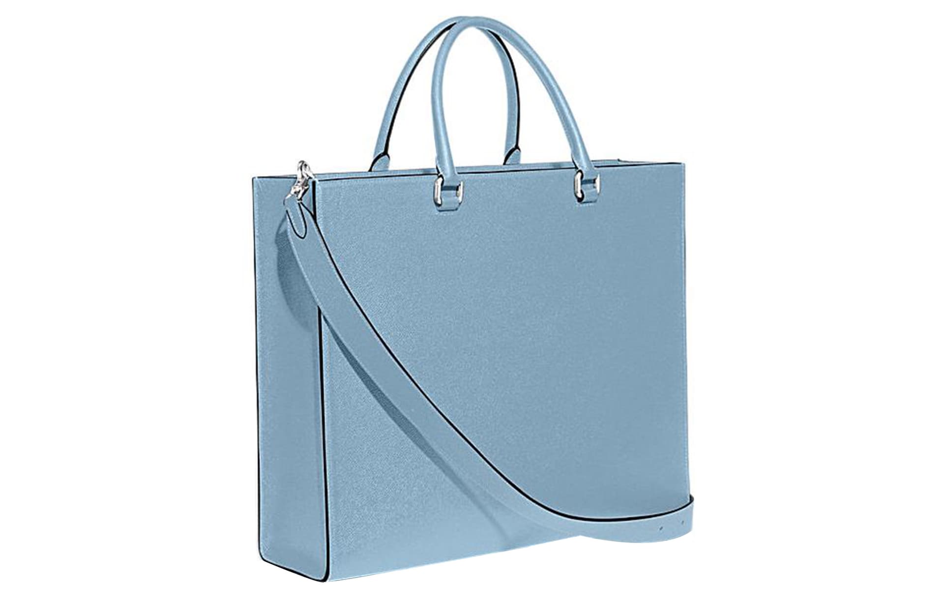 Сумка COACH Canvas Tote Bag Light Blue - изображение 2