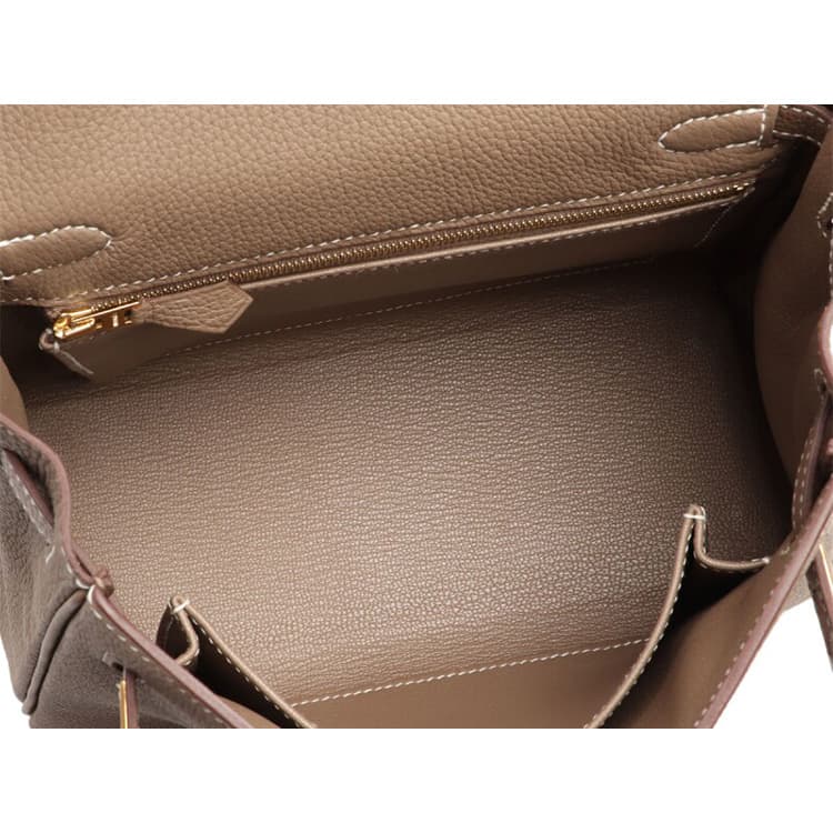 Сумка Hermes Kelly 25 Etoupe - изображение 6