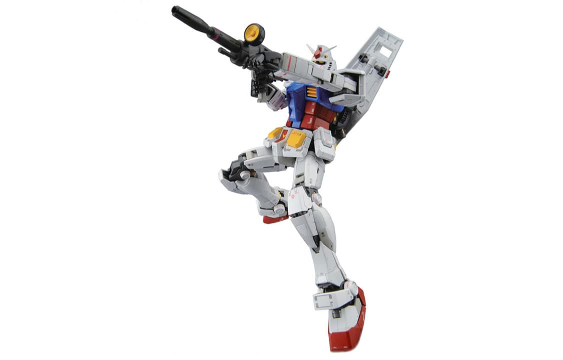 BANDAI MG 1100 RX-78-2 Ver 3.0 RX-78 18cm - изображение 4