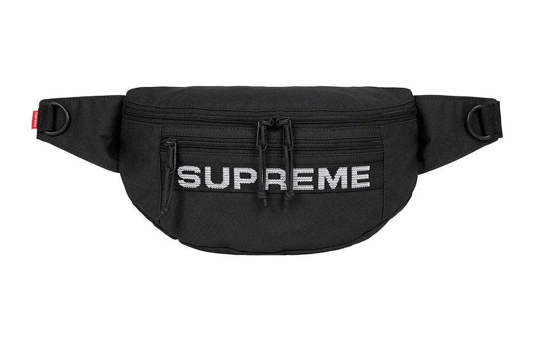 Поясная сумка Supreme Nylon Crossbody Bag Black - изображение 1