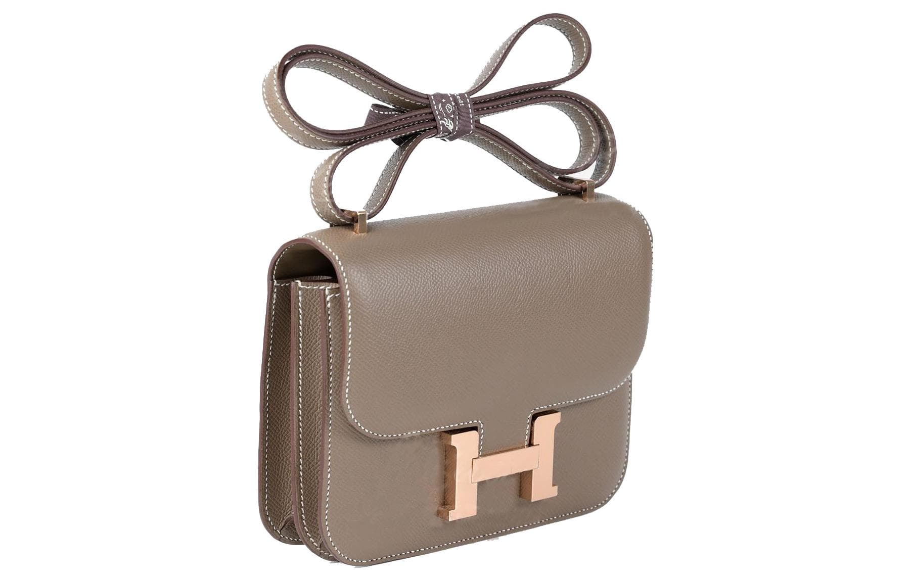 Сумка через плечо HERMES Constance 19 Epsom 18 Etoupe - изображение 3