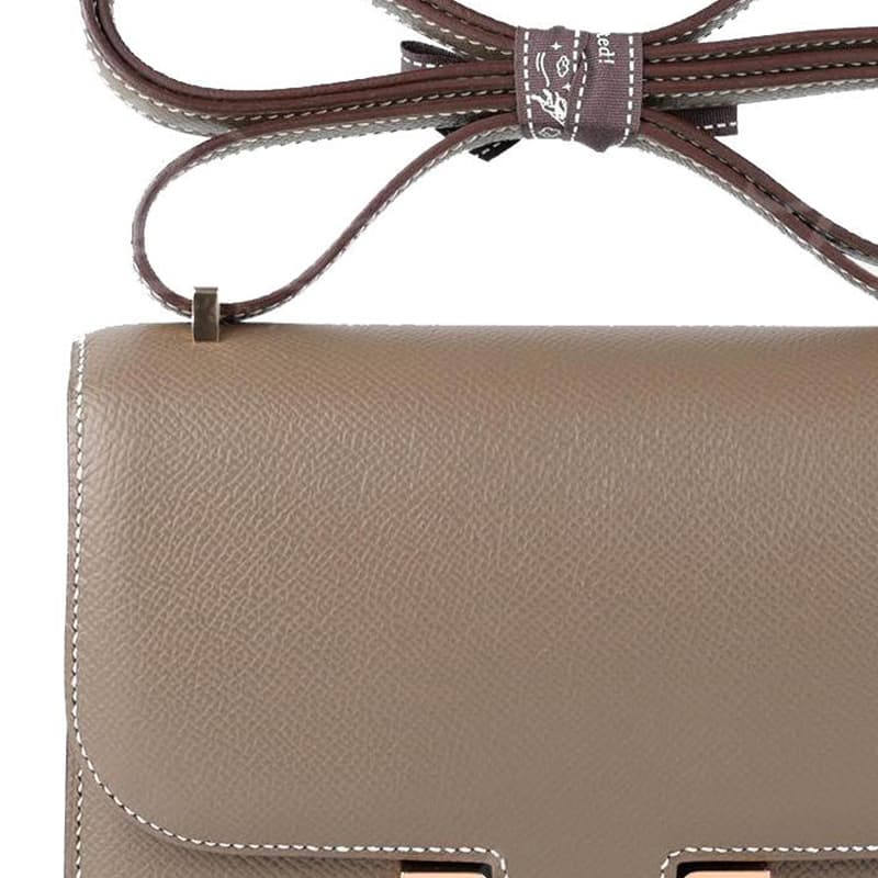 Сумка через плечо HERMES Constance 19 Epsom 18 Etoupe - изображение 6