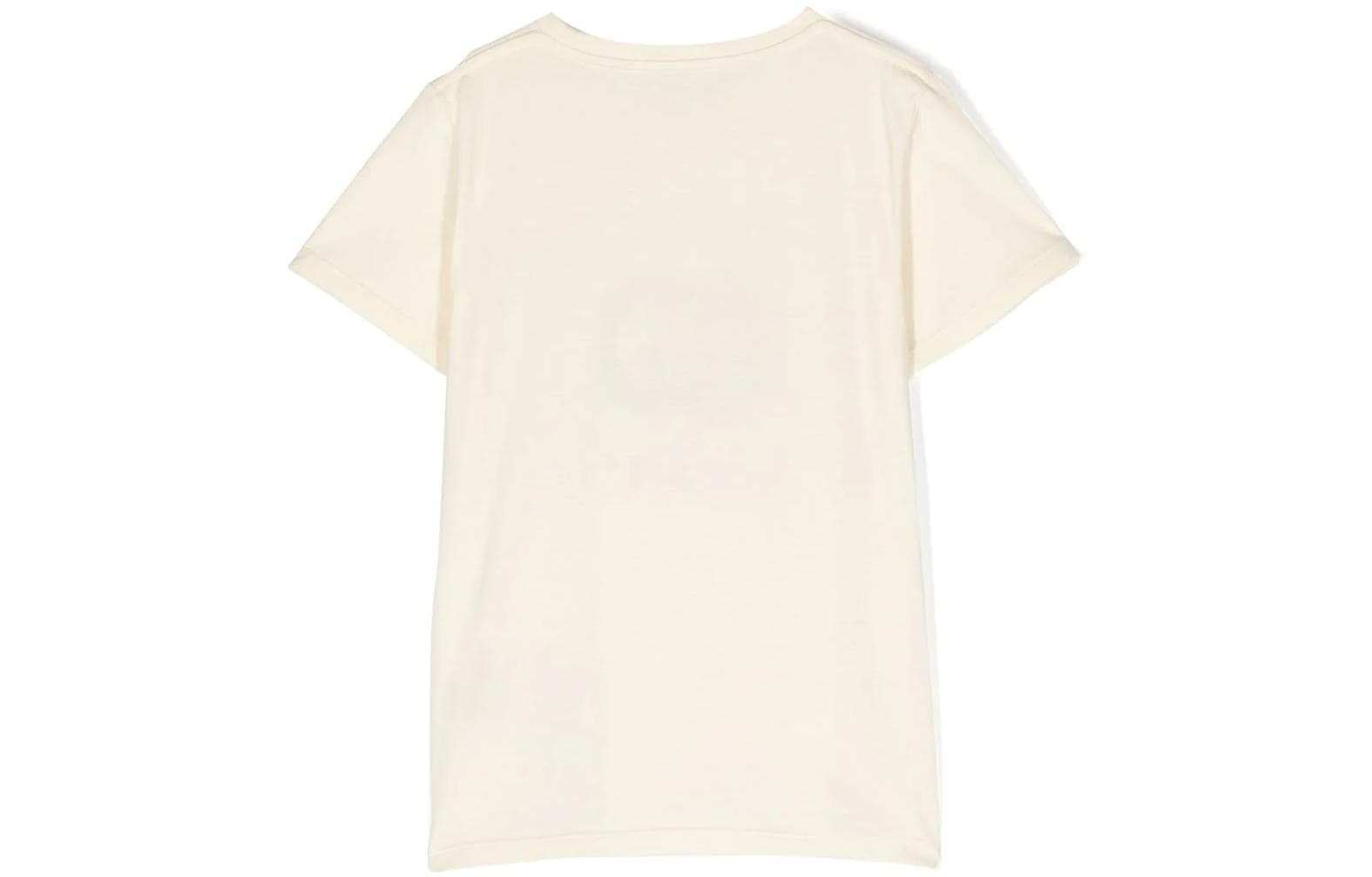Футболка GUCCI SS23 Logo Animal Print T-Shirt Kids Khaki - изображение 2