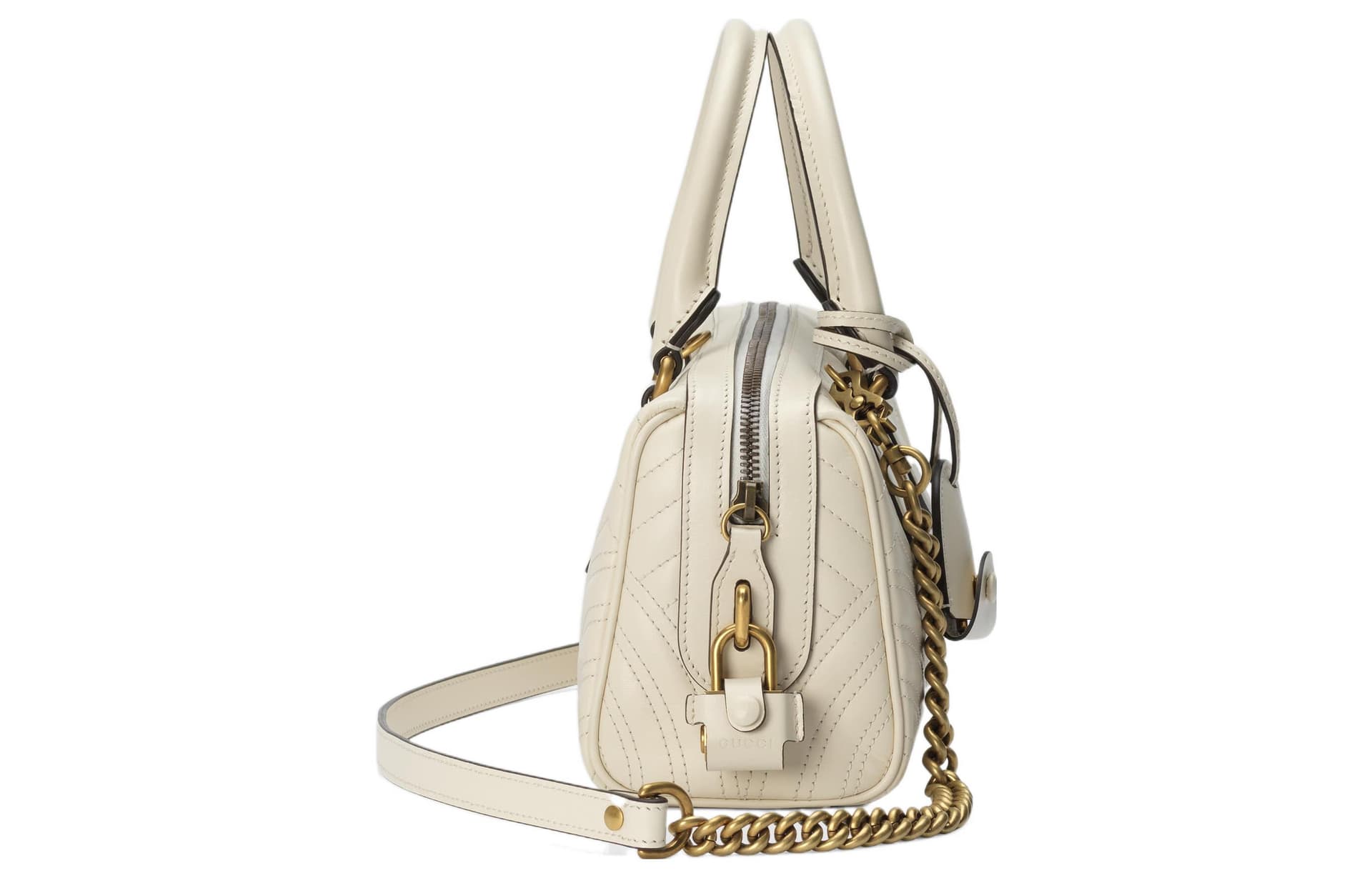 Сумка GUCCI Marmont Small Shoulder Bag White - изображение 4