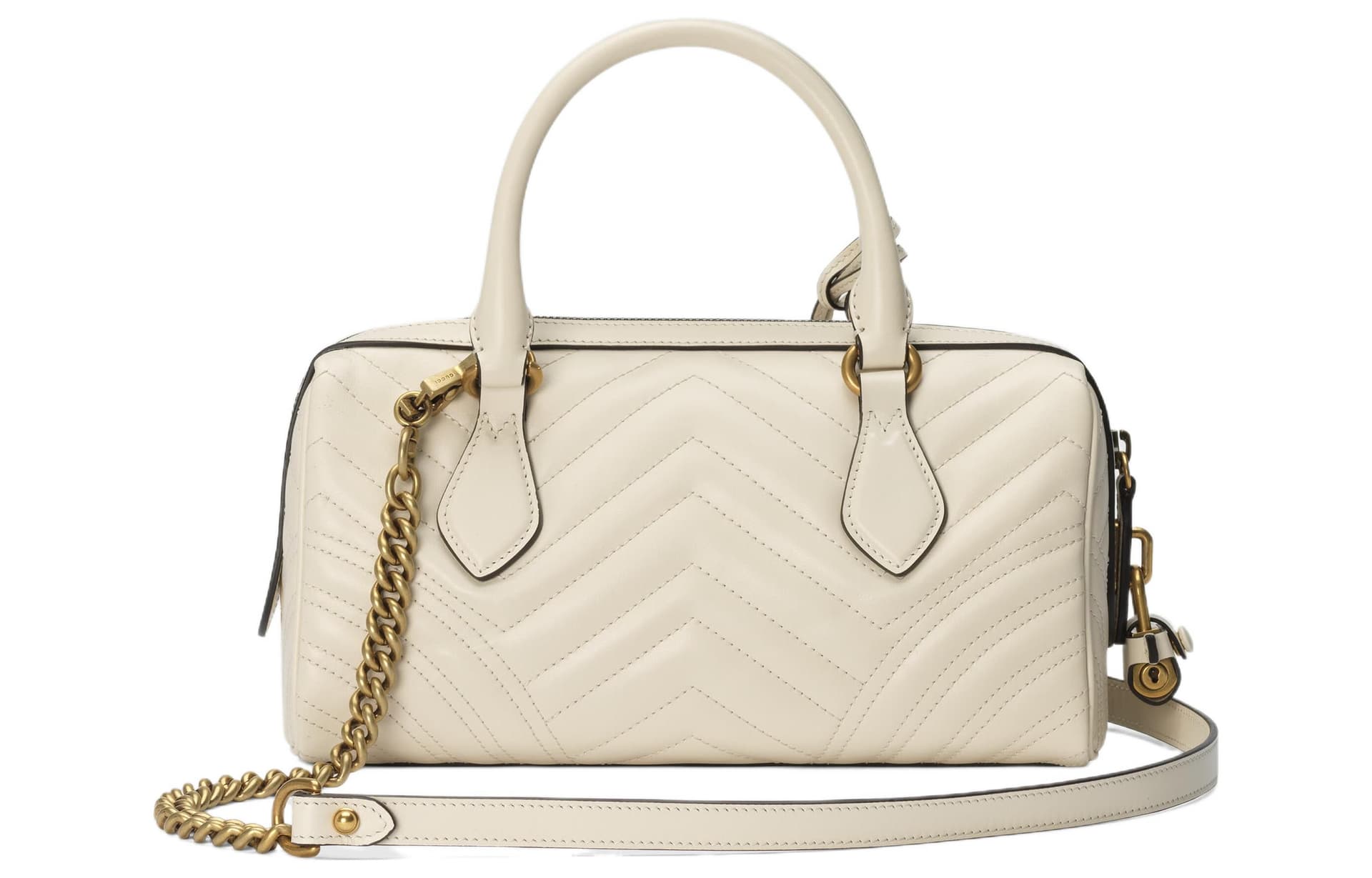 Сумка GUCCI Marmont Small Shoulder Bag White - изображение 3