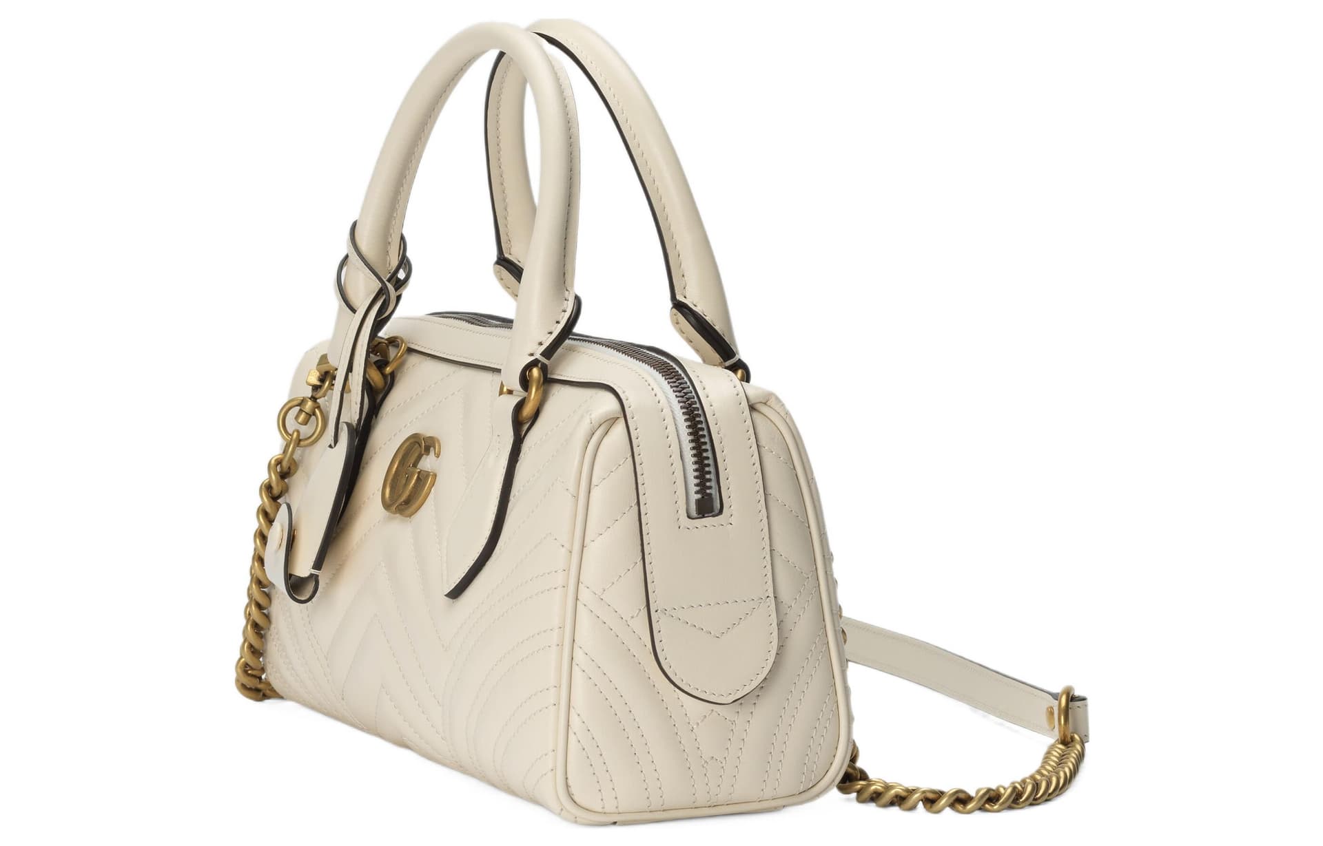 Сумка GUCCI Marmont Small Shoulder Bag White - изображение 2