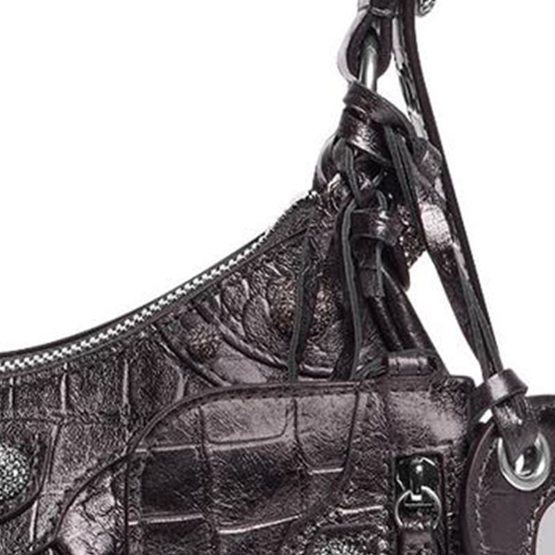 Мини-сумка Balenciaga Le Cagole Deep Grey - изображение 5